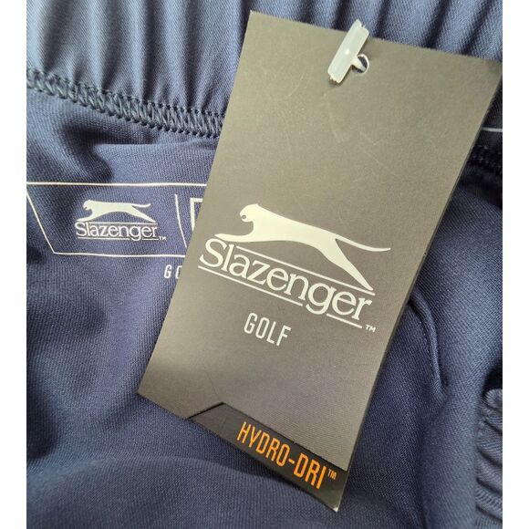 NWT Slazenger Hydro-DriTech Golf Skort Skirt M Slate Gray/Blue Golf Pickleball - Picture 11 of 12